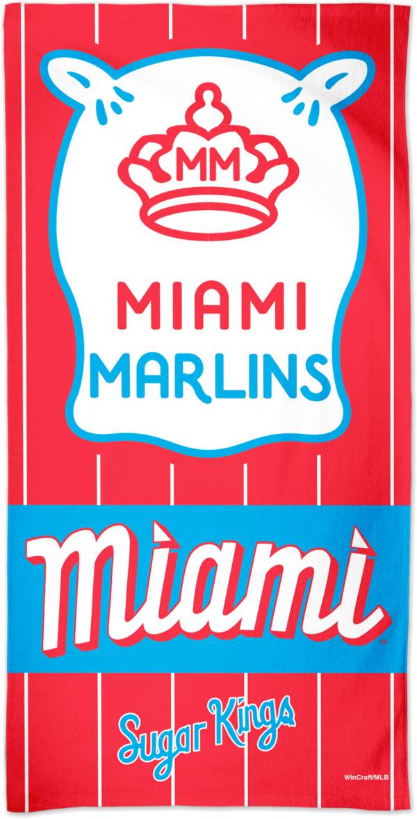 Wincraft Miami Marlins 2021 City Connect Beach Towel