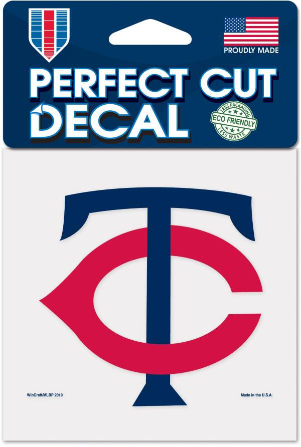 WinCraft Minnesota Twins 4'' x 4'' Decal product image