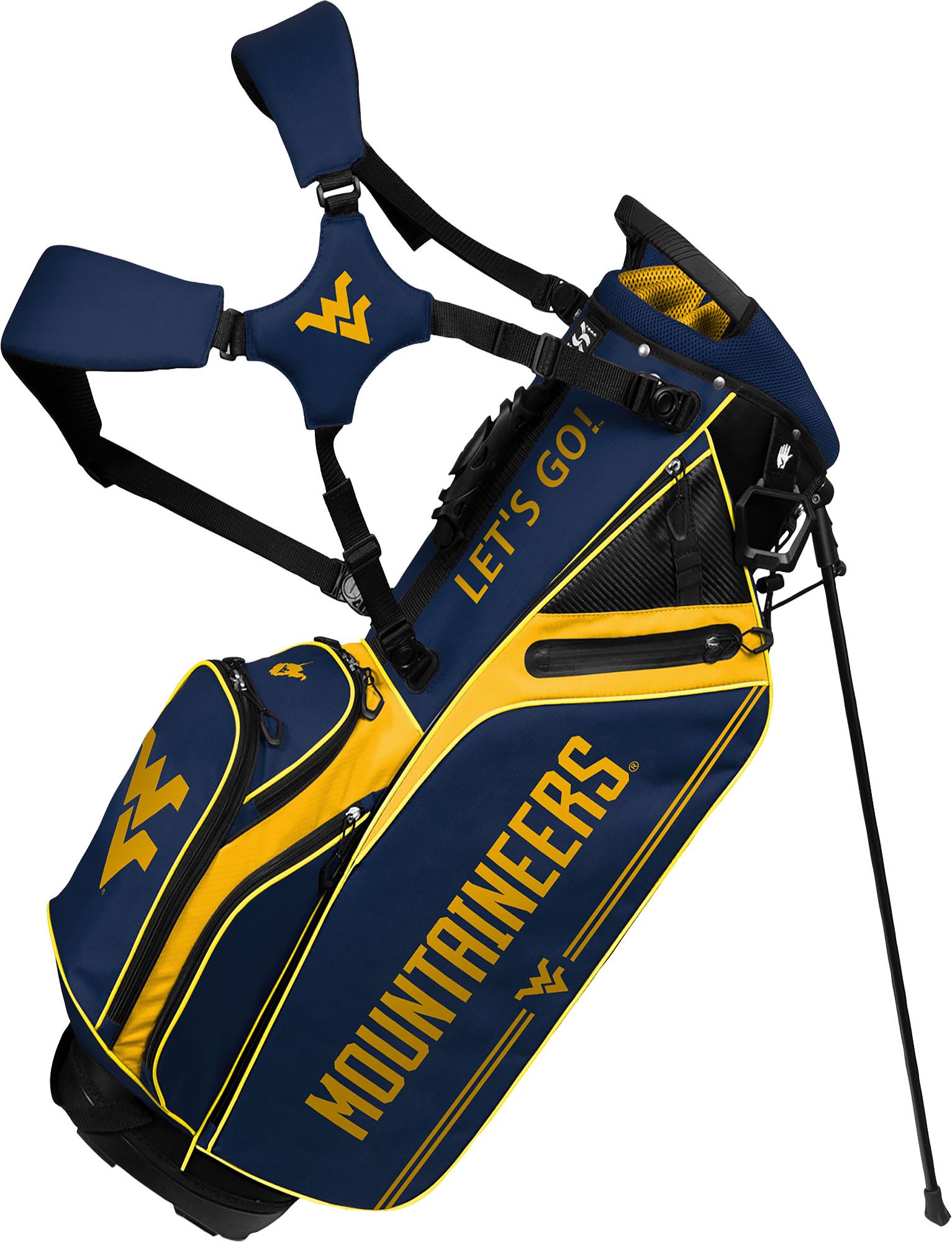 Team Effort West Virginia Mountaineers Caddie Carry Hybrid Bag Sansujyuku sansujyuku.com