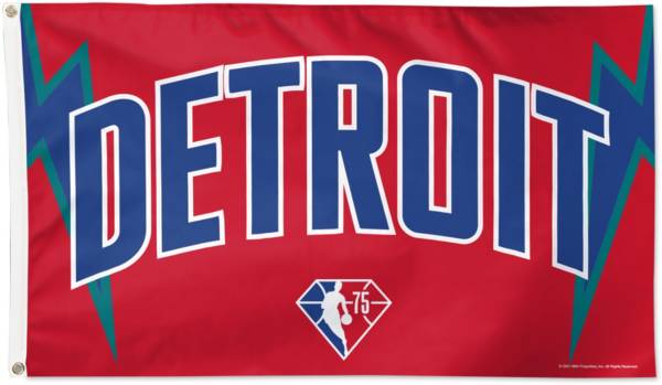 WinCraft 2021-22 City Edition Detroit Pistons 3' X 5' Flag product image