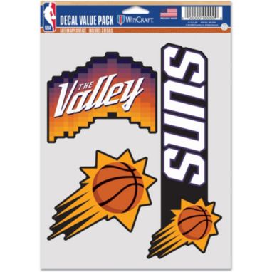 sorry, WinCraft 2020-21 City Edition Phoenix Suns Decal 3-Pack is currently out of stock