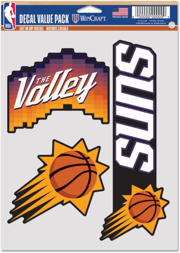 WinCraft 2020-21 City Edition Phoenix Suns Decal 3-Pack