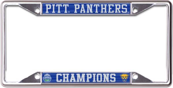 WinCraft 2021 ACC Football Champions Pitt Panthers License Plate Frame