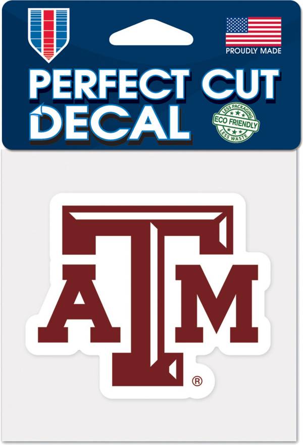 WinCraft Texas A&M Aggies 4” x 4” Perfect Cut Decal