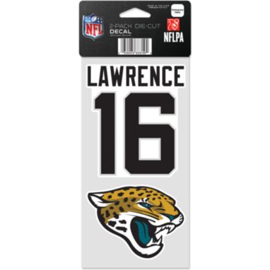 sorry, WinCraft Jacksonville Jaguars Trevor Lawrence 2 Pk. Decal is currently out of stock