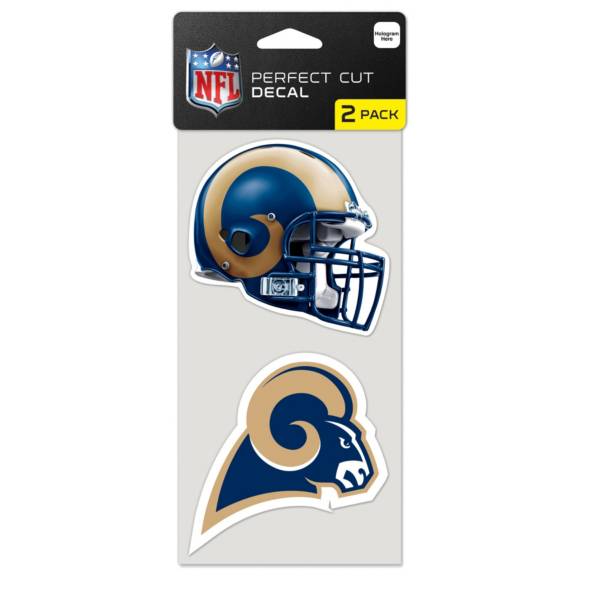 WinCraft Los Angeles Rams 2pk Diecut Decal