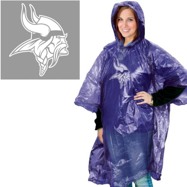 Minnesota Vikings Dip Dye Poncho – Little Earth Productions