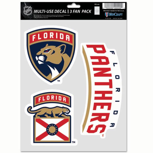 Wincraft Florida Panthers 3-Pack Decals