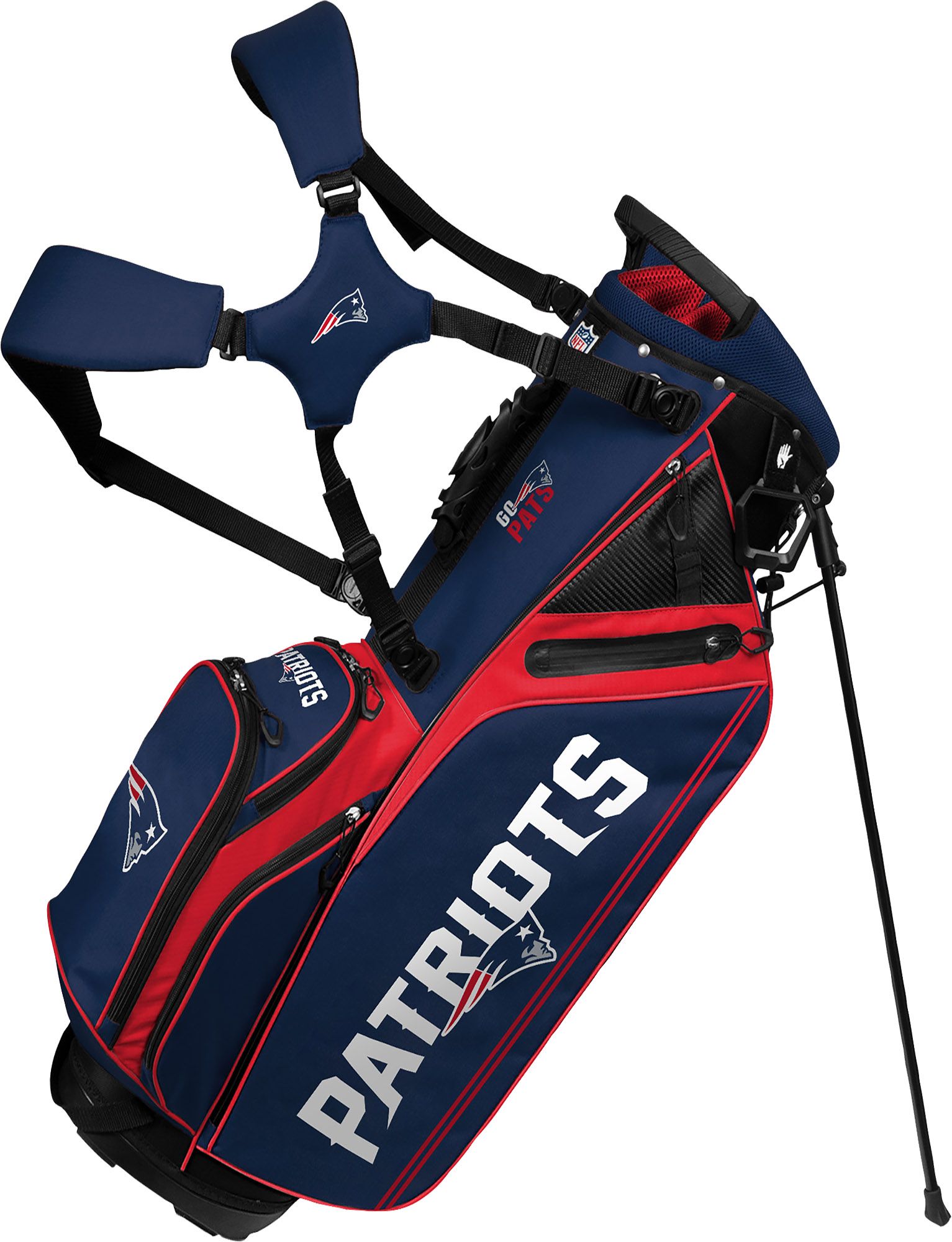 Team Effort New England Patriots Caddie Carry Hybrid Bag Sansujyuku sansujyuku.com