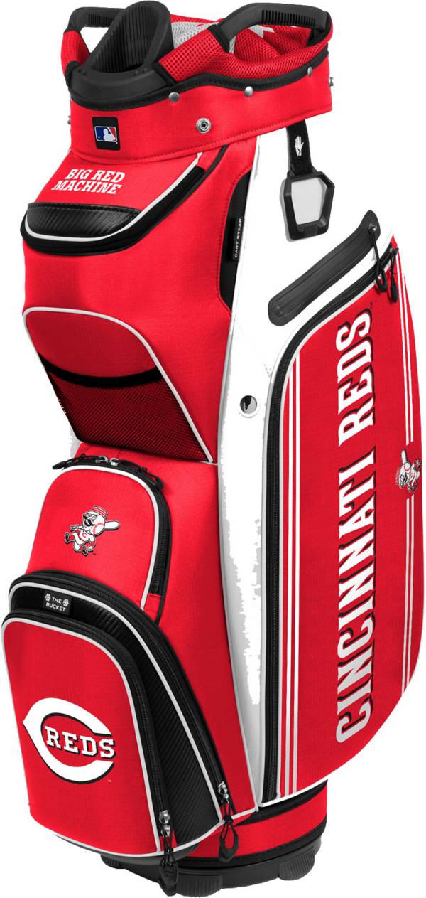 Team Effort Cincinnati Reds Bucket III Cooler Cart Bag Golf Galaxy