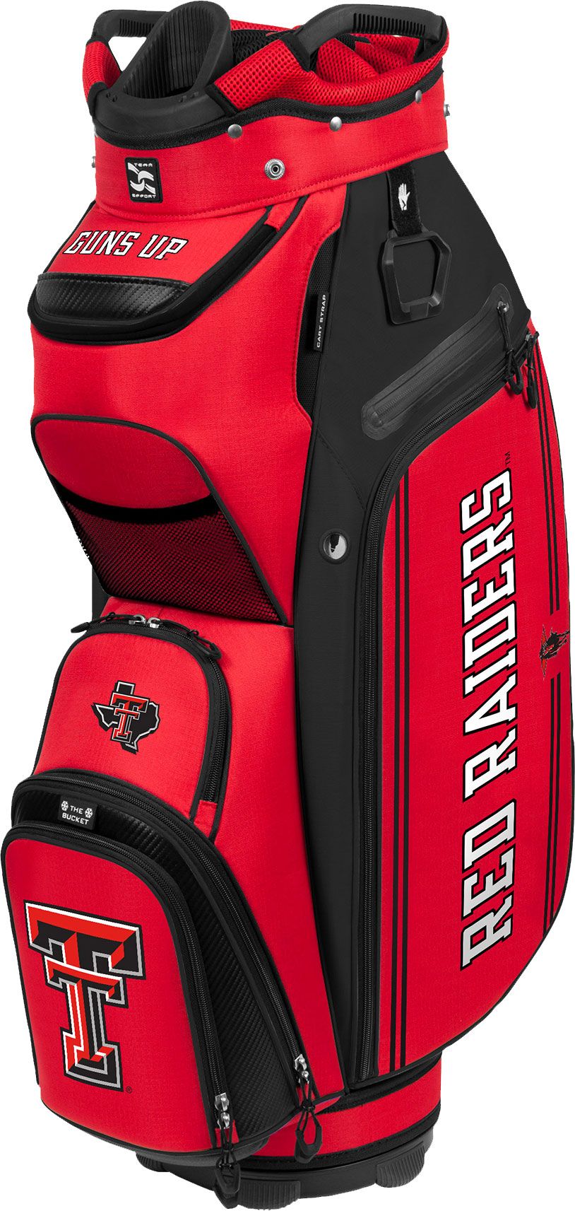 Team Effort Texas Tech Red Raiders Bucket III Cooler Cart Bag Sansujyuku sansujyuku.com