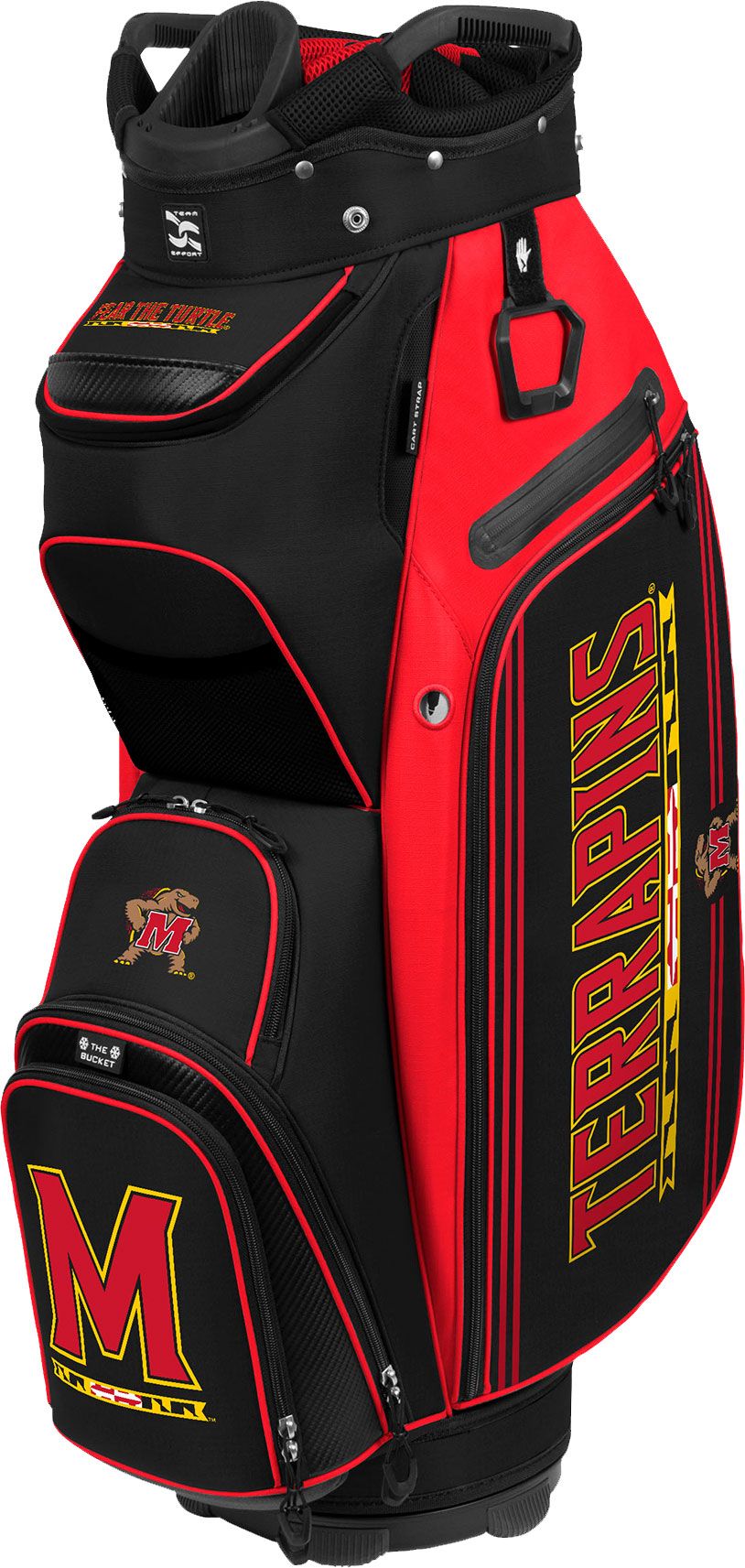 Team Effort Maryland Terrapins Bucket III Cooler Cart Bag Sansujyuku sansujyuku.com