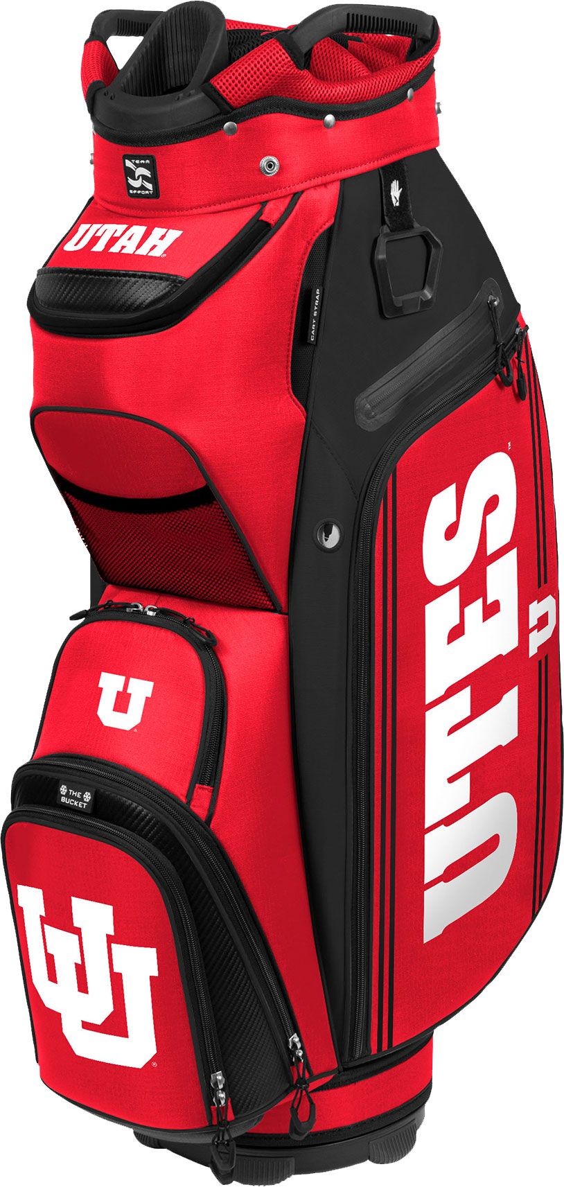 Team Effort Utah Utes Bucket III Cooler Cart Bag Sansujyuku sansujyuku.com