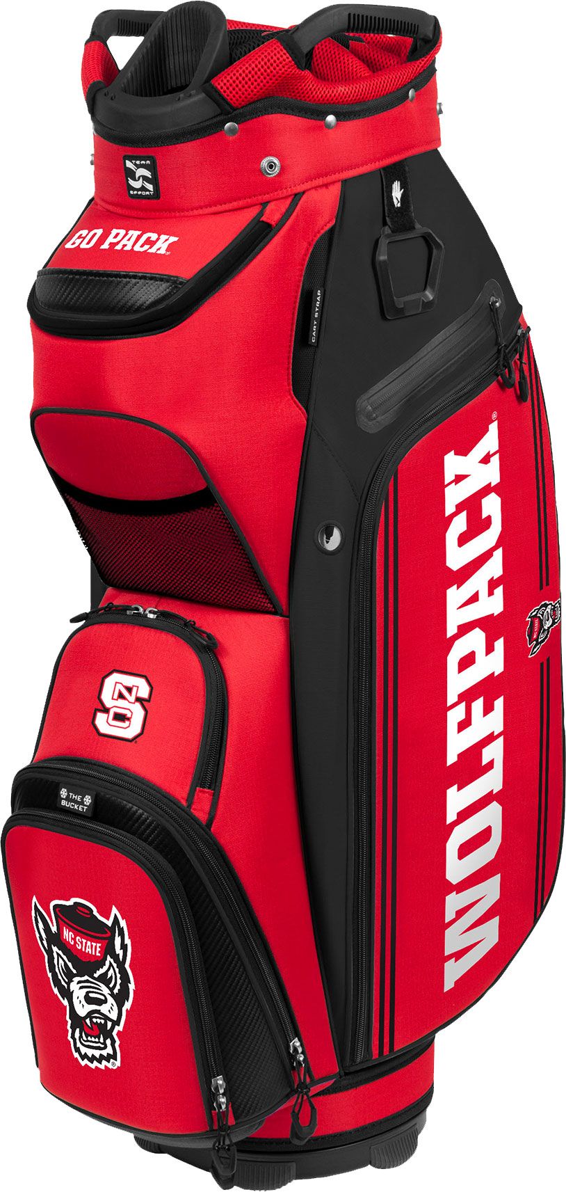 Team Effort NC State Wolfpack Bucket III Cooler Cart Bag Sansujyuku sansujyuku.com