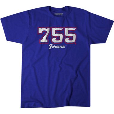 sorry, BreakingT Men's Hank Aaron 755 Forever Blue T-Shirt is currently out of stock