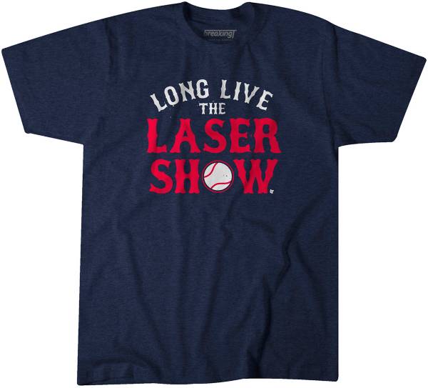 BreakingT Men's “Long Live Lasershow” Navy T-Shirt