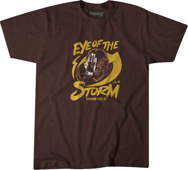BreakingT Men's Brown 'Eye of the Storm' T-Shirt product image
