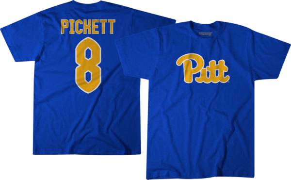 BreakingT Men's Pitt Panthers Kenny Picket #8 Blue T-Shirt