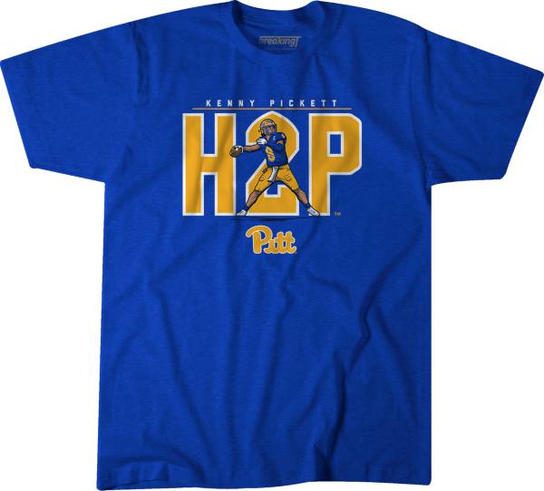 BreakingT Pitt Panthers Blue Kenny Pickett H2P T-Shirt product image