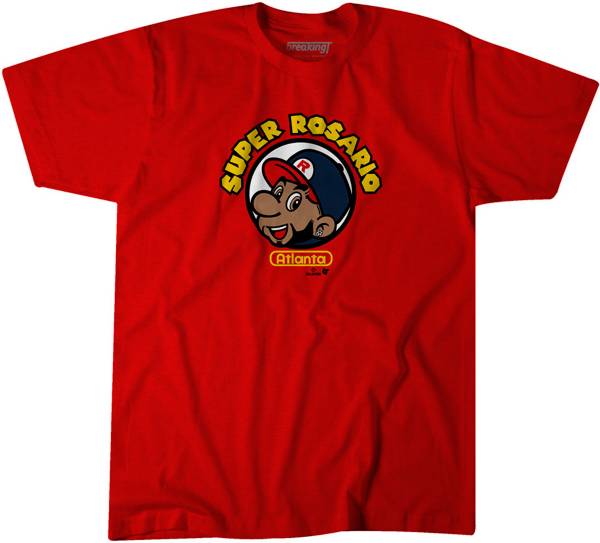 BreakingT Youth Red ‘Super Rosario' Graphic T-Shirt product image