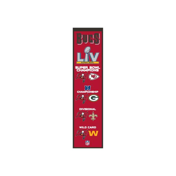 Winning Streak Sports Road to Super Bowl LV Tampa Bay Buccaneers Heritage Banner