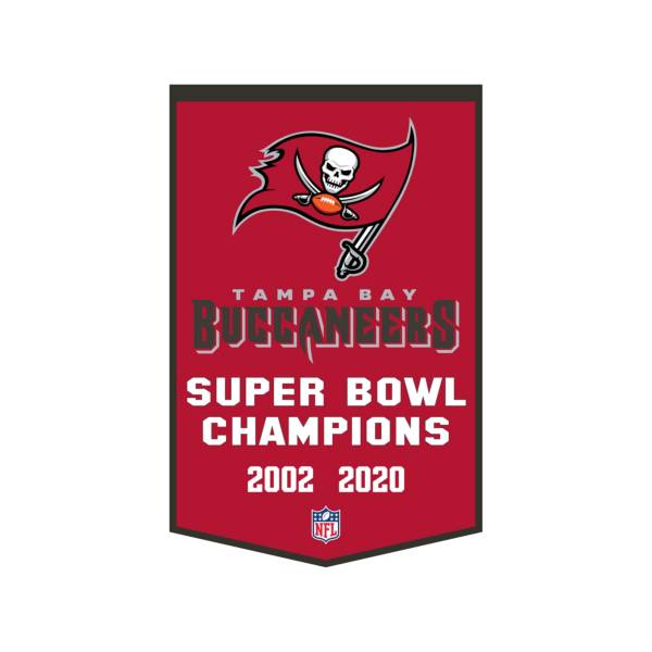 Winning Streak Sports Super Bowl LV Champions Tampa Bay Buccaneers Dynasty Banner