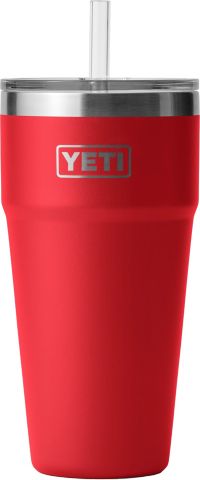 YETI Straw Lid, Tritan Co-Ployester, Clear, For: Rambler 20 oz