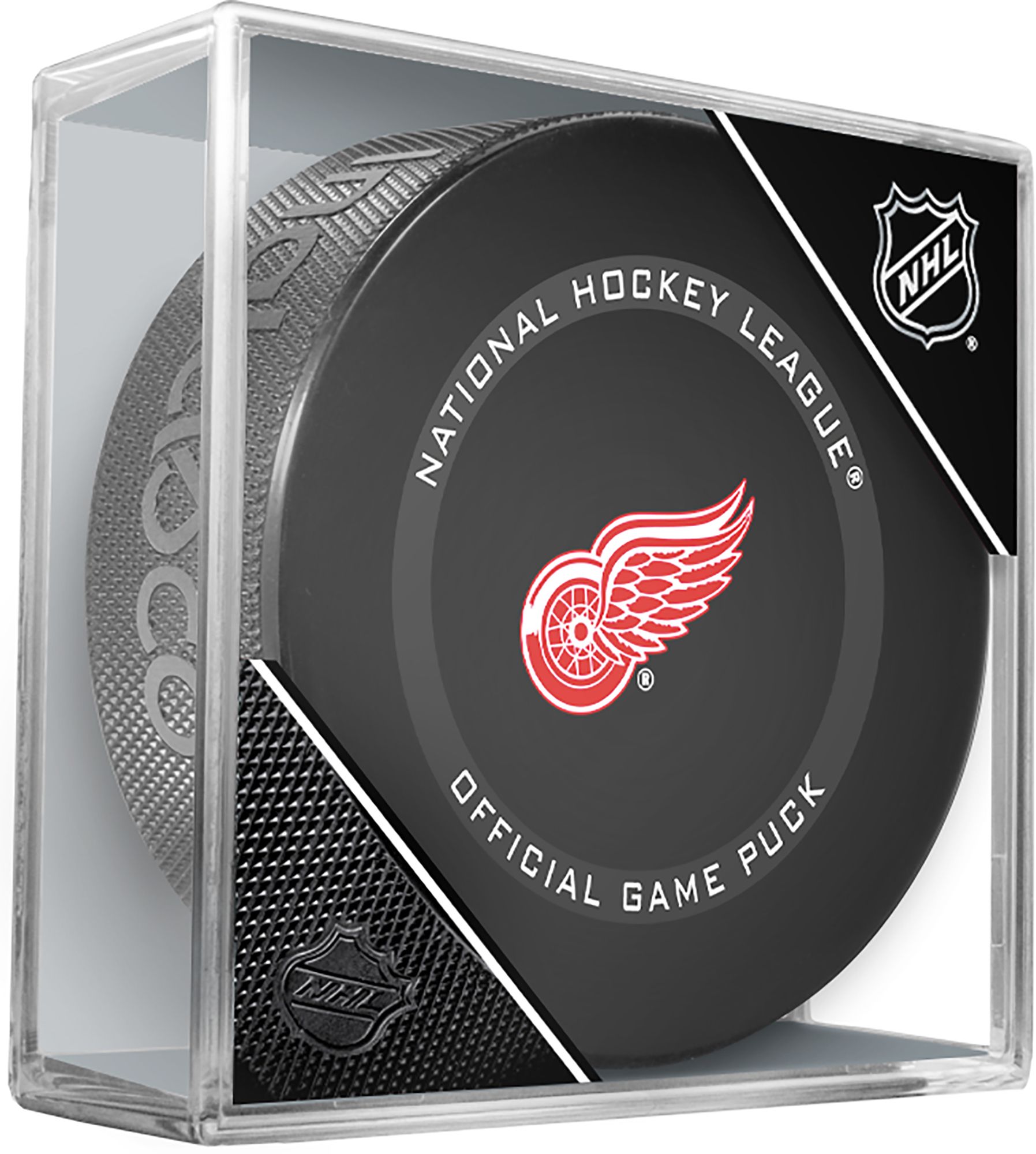 red wings puck