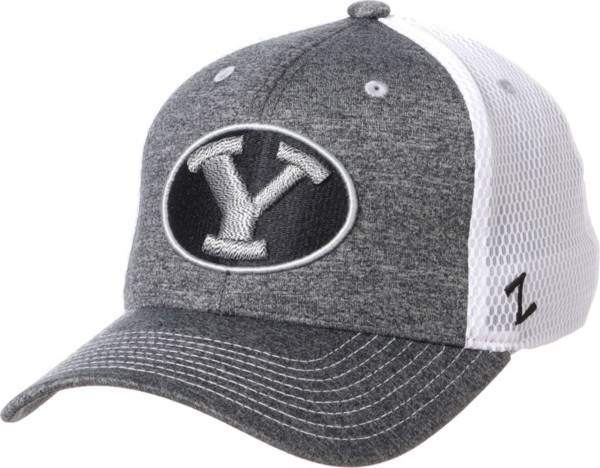 Zephyr Men's BYU Cougars Grey Sugarloaf Fitted Hat