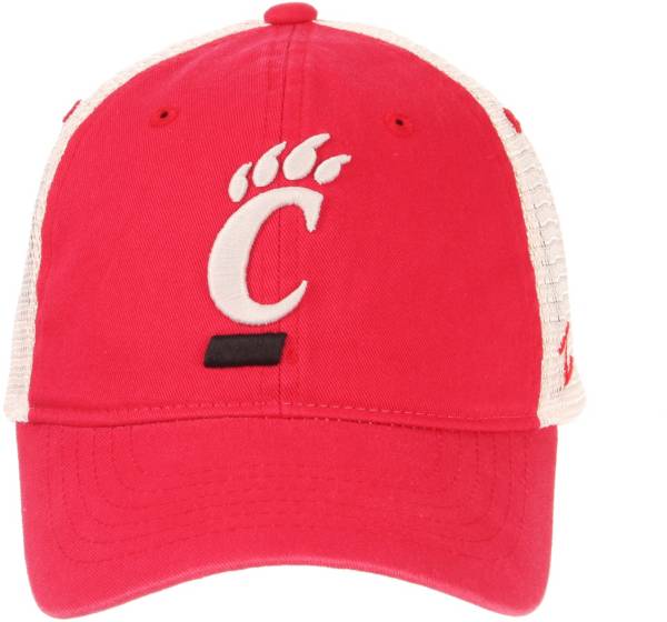 Zephyr Men's Cincinnati Bearcats Red/White University Adjustable Hat