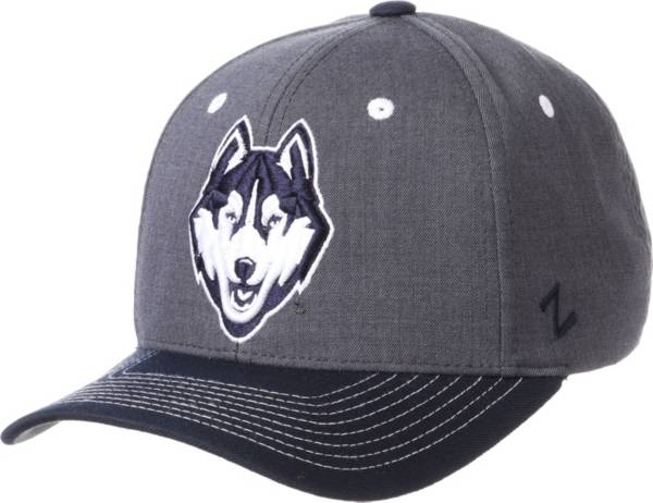 Zephyr Men's UConn Huskies Grey Cedar Adjustable Hat