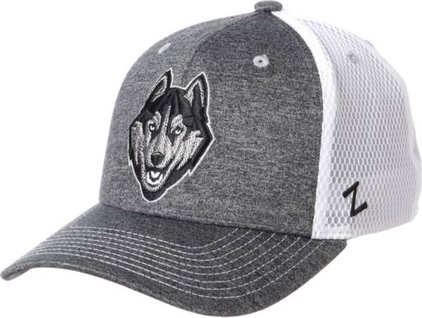 Zephyr Men's UConn Huskies Grey Sugarloaf Fitted Hat