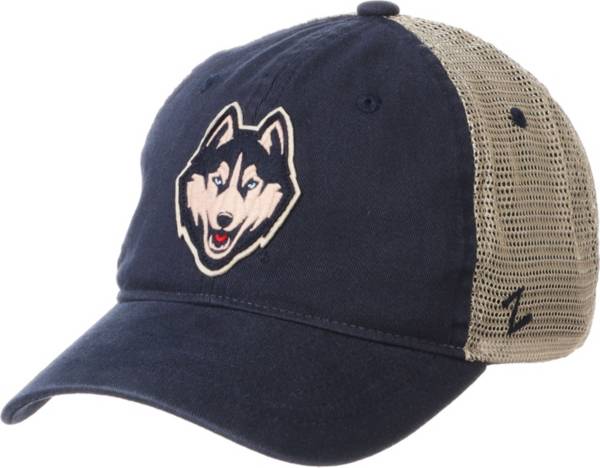 Zephyr Men's UConn Huskies Blue Hawthorne Adjustable Trucker Hat