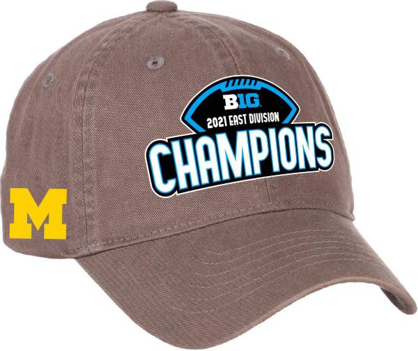 Zephyr Men's 2021 Big Ten Football Champions Michigan Wolverines Locker Room Hat