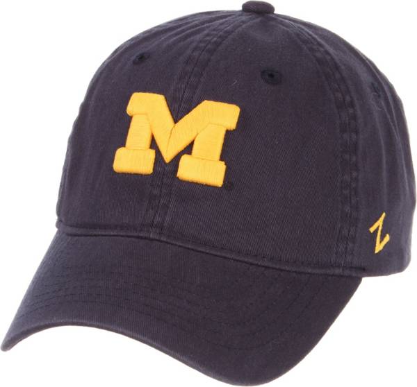 Zephyr Men's Michigan Wolverines Blue Scholarship Adjustable Hat