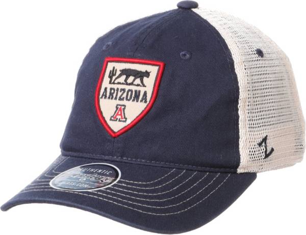 Zephyr Men's Arizona Wildcats Navy Guild Adjustable Trucker Hat