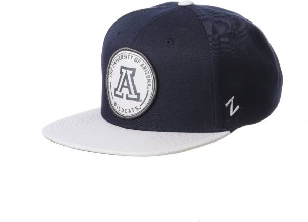 Zephyr Men's Arizona Wildcats Navy Snapback Adjustable Hat