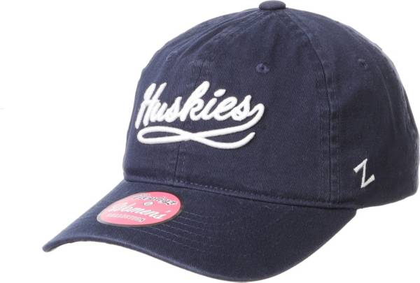 Zephyr Men's UConn Huskies Blue Loise Adjustable Hat