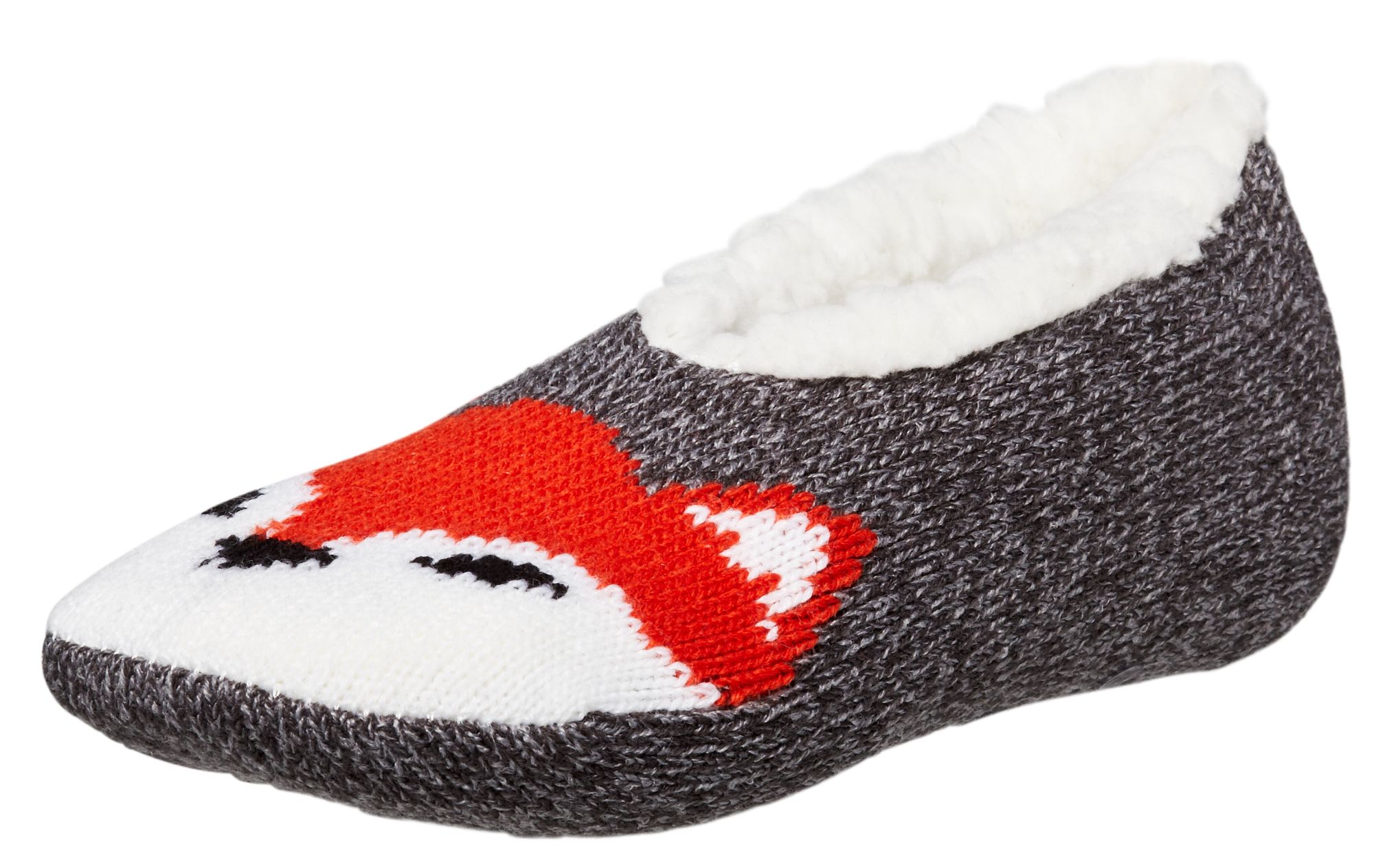 NORTHEAST OUTFITTERS YOUTH COZY CABIN FOX GRAPHIC SLIPPER SOCKS INTERNATIONAL SHIPPING