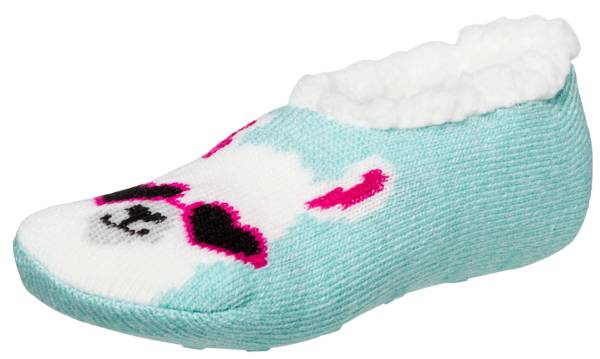 Northeast Outfitters Youth Cozy Cabin Llama Graphic Slipper Socks product image