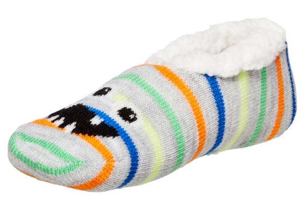 Northeast Outfitters Youth Cozy Cabin Monster Face Slipper Socks product image