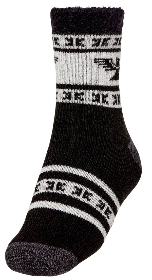 Northeast Outfitters Men's Cozy Cabin Animal Print Cuffed Crew Socks product image