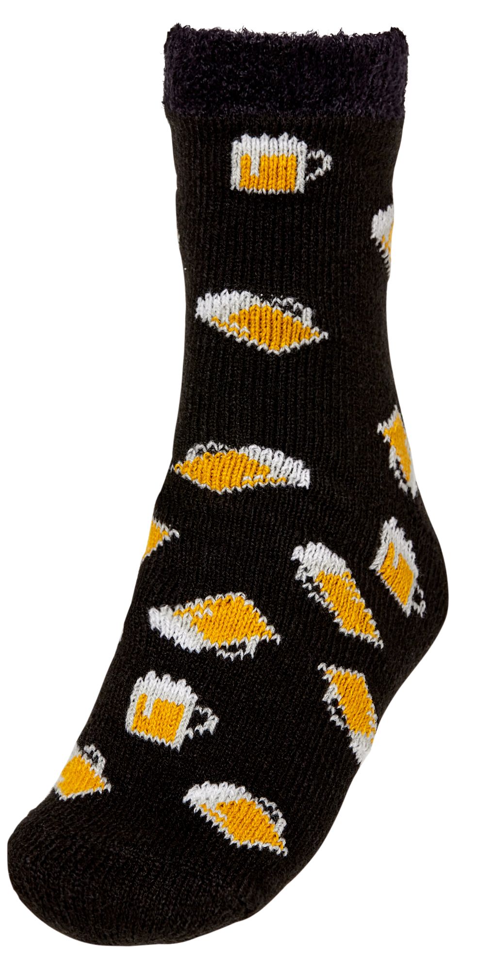 Northeast Outfitters Men's Cozy Cabin Game Day Print Crew Socks product image