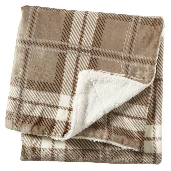 Northeast Outfitters Cozy Cabin Plaid Sherpa Blanket Dick's Sporting