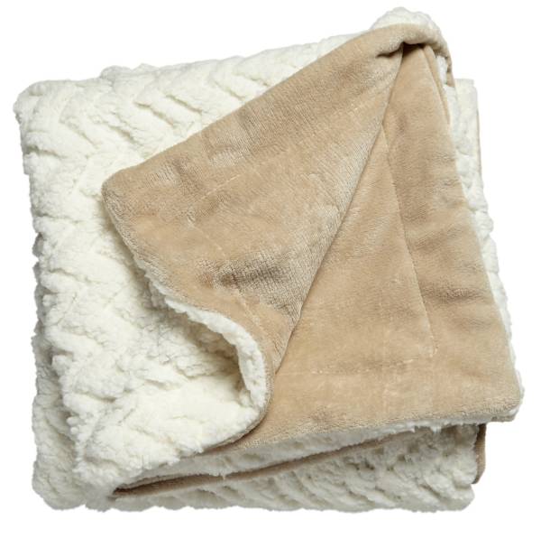 Northeast Outfitters Cozy Cabin Textured Sherpa Blanket product image
