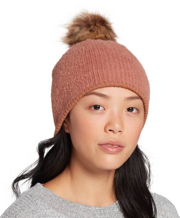 Northeast Outfitters Cozy Brushed Ribbed Fur Pom Hat product image