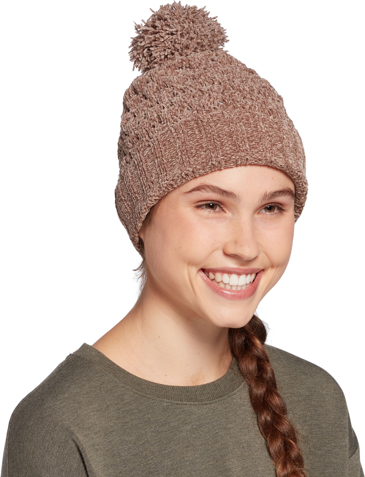 Northeast Outfitters Women's Cozy Cabin Chenille Pom Hat product image