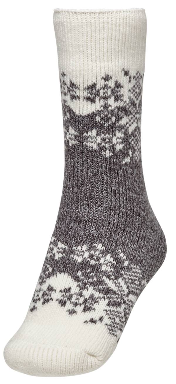 Northeast Outfitters Women's Cozy Cabin Nordic Print Boot Socks