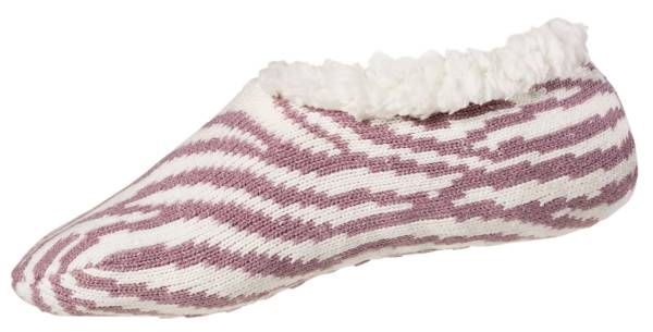 Northeast Outfitters Women's Cozy Cabin Zebra Slipper