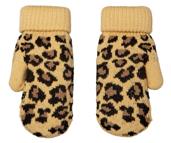 Northeast Outfitters Youth Cozy Cheetah Mittens product image
